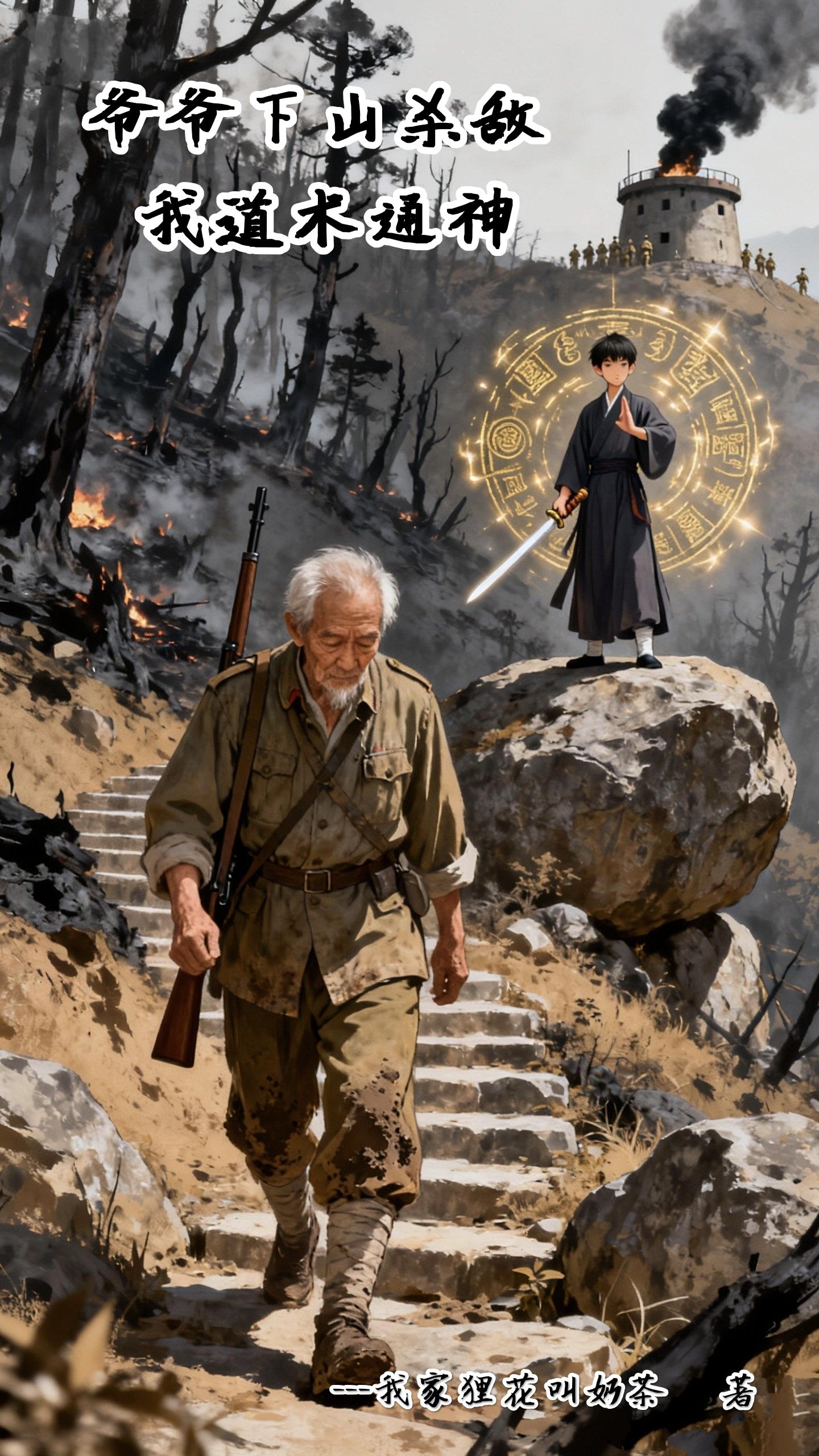 爷爷下山杀敌我道术通神